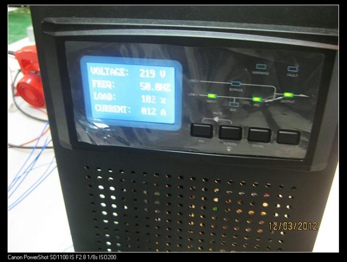 DC Start 120 / 220Vac Online High Frequency Ups With Surge Protection