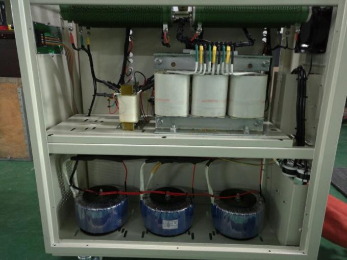 Vibration - Free 3 Phase Voltage Stabilizer DSP Chip Control With 24 Months Warranty