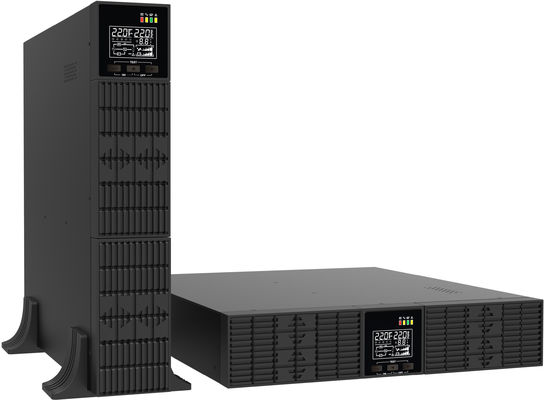 1KVA - 10KVA Rack Mount UPS / 19 Inch LCD Double-Conversion UPS