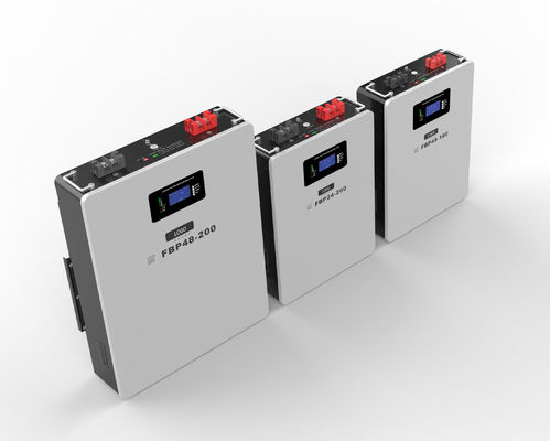 Wall Mount  25.6V 48V 100 - 300AH Lithium Iron Battery