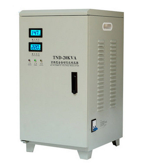 TND Series Automatic Voltage Stabilizer 5kva , AC 3 Phase Voltage Regulator 220v High Precision